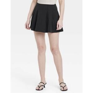 NWT A New Day Target Black Mini Skort Skirt 2
